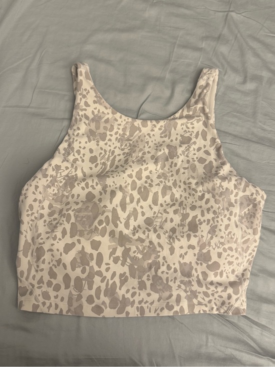 lululemon athletica Tops - Lululemon White Cheetah Align Tank